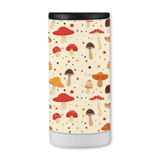 Cutie Mushroom Pattern 12oz. Koozie